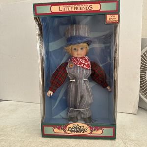 Soft Expressions Genuine Porcelain Doll Little Friends Casey Jones Train 12"